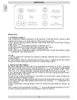 Preview for 14 page of Amica AMMB25E1GW Operating Instructions Manual