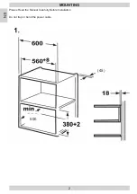 Предварительный просмотр 2 страницы Amica AMMB25E2GI X-TYPE Installation Manual