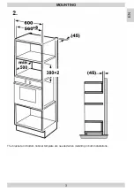 Preview for 3 page of Amica AMMB25E2GI X-TYPE Installation Manual