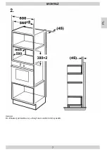 Preview for 7 page of Amica AMMB25E2GI X-TYPE Installation Manual