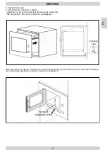 Preview for 9 page of Amica AMMB25E2GI X-TYPE Installation Manual