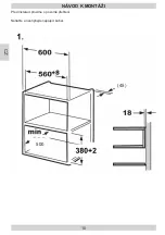 Preview for 10 page of Amica AMMB25E2GI X-TYPE Installation Manual