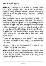 Preview for 4 page of Amica ASC360SS Instruction Manual