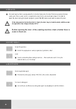 Preview for 28 page of Amica ASW510S Operating Instructions Manual