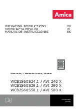 Предварительный просмотр 1 страницы Amica AVI 240 X Operating Instructions Manual