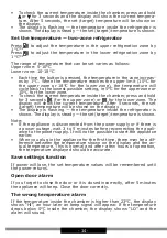 Preview for 14 page of Amica AVI 240 X Operating Instructions Manual