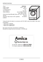 Предварительный просмотр 21 страницы Amica AWB612L Instruction Manual