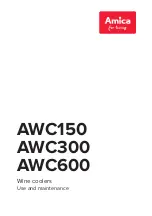 Preview for 1 page of Amica AWC150 Use And Maintenance