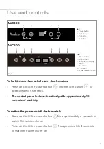 Preview for 7 page of Amica AWC300 Installation, Use And Maintenance Manual