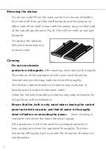 Preview for 12 page of Amica AWC300 Installation, Use And Maintenance Manual