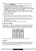 Preview for 88 page of Amica AWDM6B X-TYPE Operating Instructions Manual