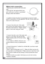 Предварительный просмотр 27 страницы Amica AWDS914DJ Instruction Manual