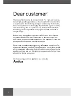 Preview for 4 page of Amica AWDT814S Operating Instructions Manual