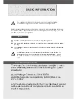 Preview for 5 page of Amica AWDT814S Operating Instructions Manual