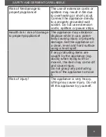 Preview for 9 page of Amica AWDT814S Operating Instructions Manual