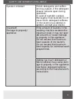 Preview for 13 page of Amica AWDT814S Operating Instructions Manual