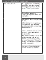 Предварительный просмотр 14 страницы Amica AWDT814S Operating Instructions Manual