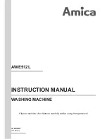 Amica AWE512L Instruction Manual preview