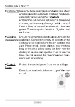 Preview for 4 page of Amica AWI814D Instruction Manual