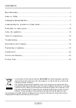 Preview for 2 page of Amica AWI814L Instruction Manual