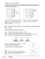 Preview for 6 page of Amica AWM712D Instruction Manual