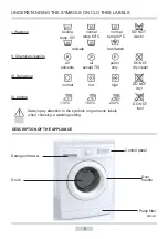 Предварительный просмотр 8 страницы Amica AWN612D Instruction Manual