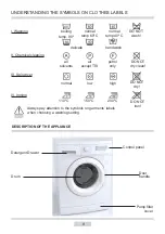 Preview for 8 page of Amica AWN614D Instruction Manual