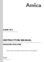 Предварительный просмотр 1 страницы Amica AWN912DJ Instruction Manual