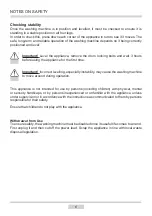 Preview for 6 page of Amica AWN912DJB Instruction Manual