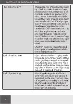 Preview for 6 page of Amica AWS612S Operating Instructions Manual