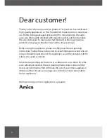 Preview for 4 page of Amica AWS712S Operating Instructions Manual