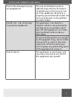 Preview for 9 page of Amica AWS712S Operating Instructions Manual