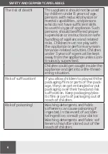 Preview for 6 page of Amica AWT714S Operating Instructions Manual