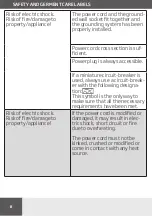 Preview for 8 page of Amica AWT714S Operating Instructions Manual