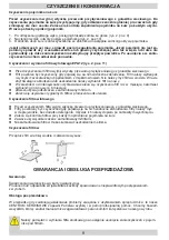 Preview for 9 page of Amica Bagio Eco Operating Instructions Manual