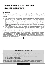 Preview for 23 page of Amica BZ2263 Instruction Manual