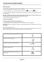 Preview for 45 page of Amica CT 5012 Operating Instructions Manual