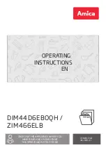 Amica DIM44D6EBOQH Operating Instructions Manual preview