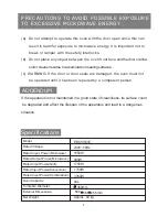 Preview for 3 page of Amica EBC13531E Instruction Manual