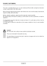 Preview for 2 page of Amica EBP 946 101 E Instruction Manual