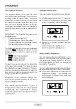 Preview for 16 page of Amica ED37610B Instruction Manual