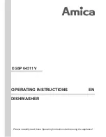 Preview for 1 page of Amica EGSP 64511 V Operating Instructions Manual