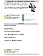 Preview for 2 page of Amica EGSP 64511 V Operating Instructions Manual