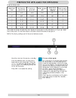 Preview for 14 page of Amica EGSP 64511 V Operating Instructions Manual