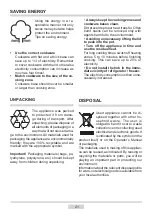 Preview for 21 page of Amica EM Series Operating Manual