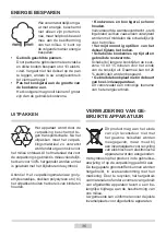 Preview for 36 page of Amica EM Series Operating Manual