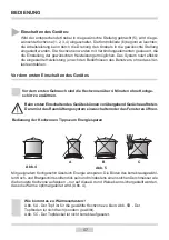 Preview for 57 page of Amica EM Series Operating Manual