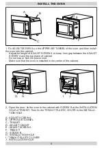 Предварительный просмотр 5 страницы Amica EMW 13180E Installation Manual