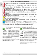 Preview for 8 page of Amica EMW 13184 E Instruction Manual