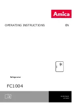 Предварительный просмотр 1 страницы Amica FC100.4 Operating Instructions Manual